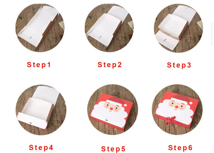 Christmas Eve Box Santa Reusable Eco Friendly Gift Personalised - Sew Shabby Chic