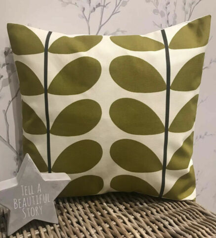 Orla Kiely Handmade Cushion Covers in Two Colour Stem Prints - Sew Shabby Chic
