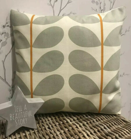 Orla Kiely Handmade Cushion Covers in Two Colour Stem Prints - Sew Shabby Chic
