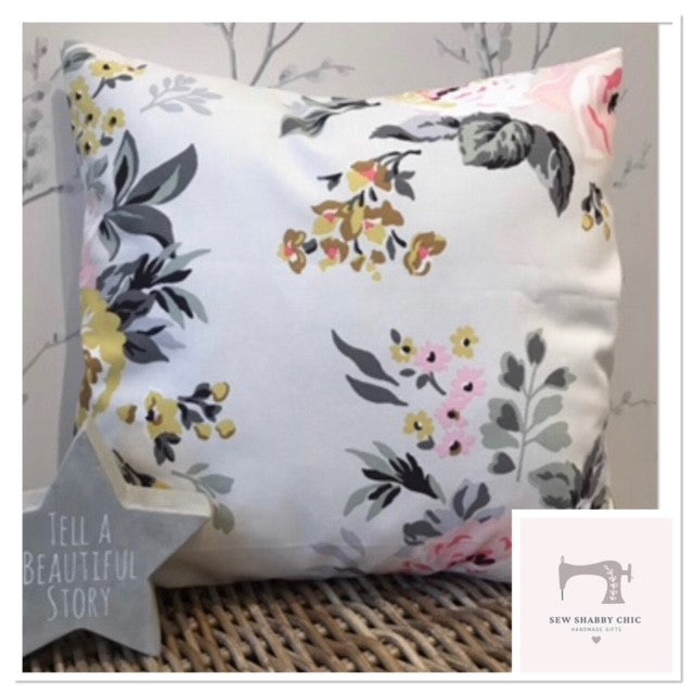 Cath Kidston Handmade Cushion Covers in Vintage Rose - Sew Shabby Chic