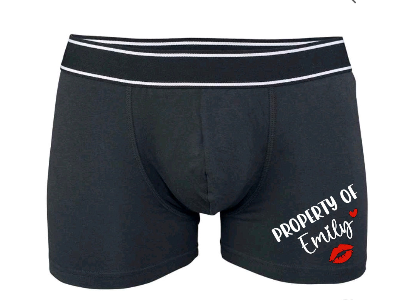 Personalised Valentines Day Boxer Shorts | Socks| Novelty Gift | Gift for Him | Funny Gift - Sew Shabby Chic