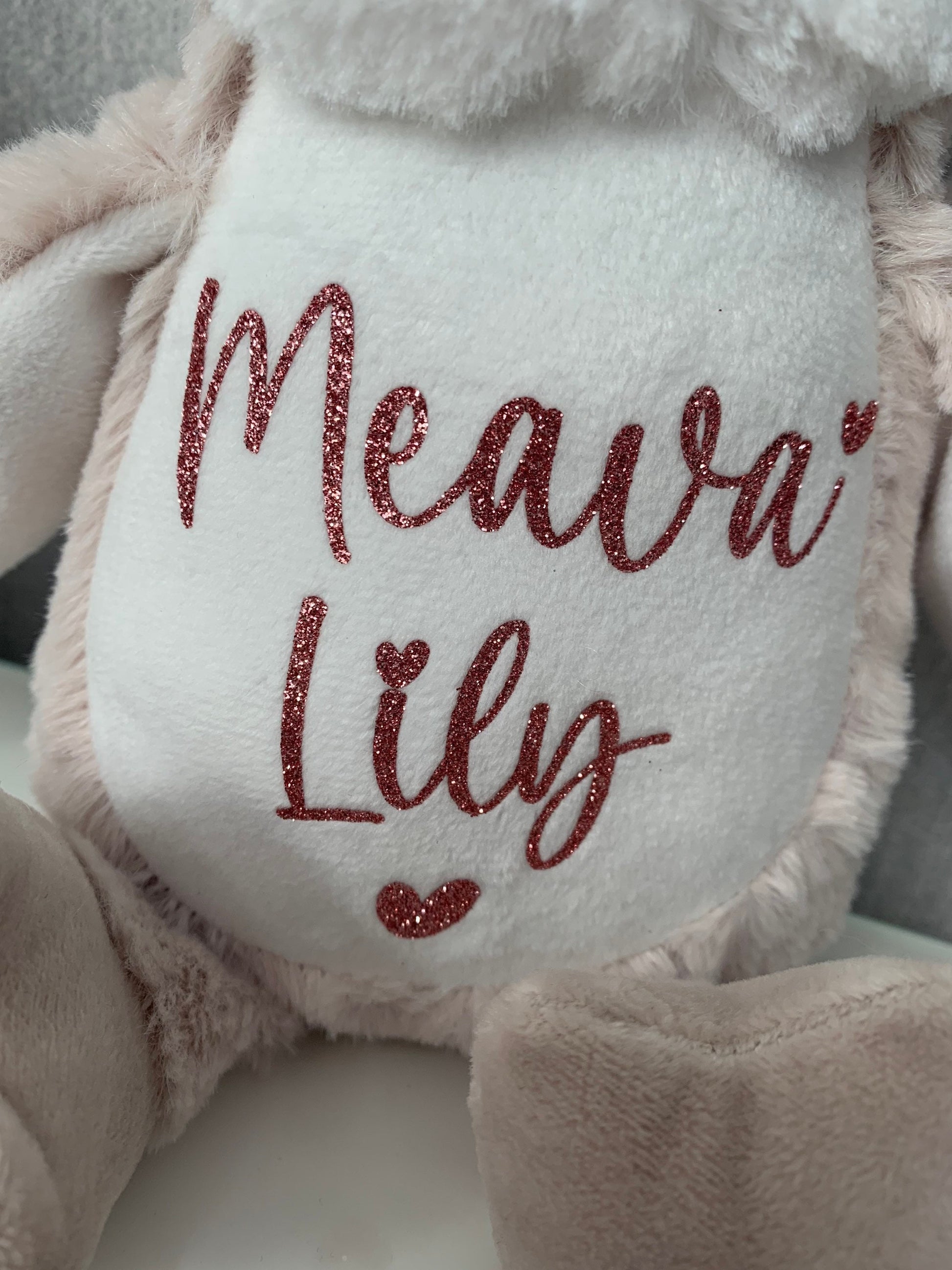 Personalised Sleepy Owl Soft Toy, Easter Gift, New Baby Gift, Plushie, Easter Present, Baby Shower, First Birthday - Sew Shabby Chic