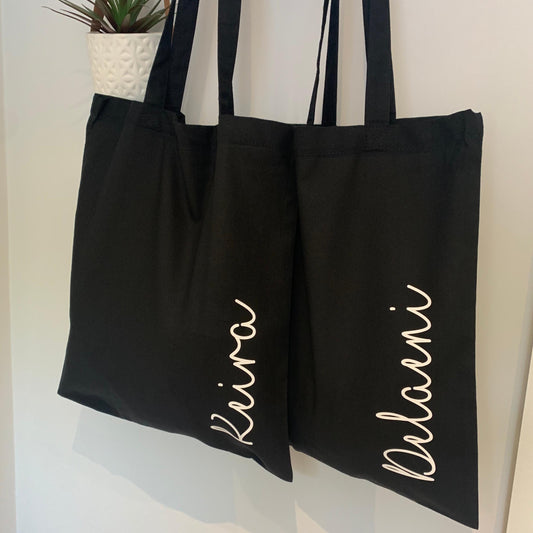 Personalised Cotton Tote Bags | Teacher Gift | Shopping Bag | Gift Bag | Hen Party | Christmas Gift Bag - Sew Shabby Chic
