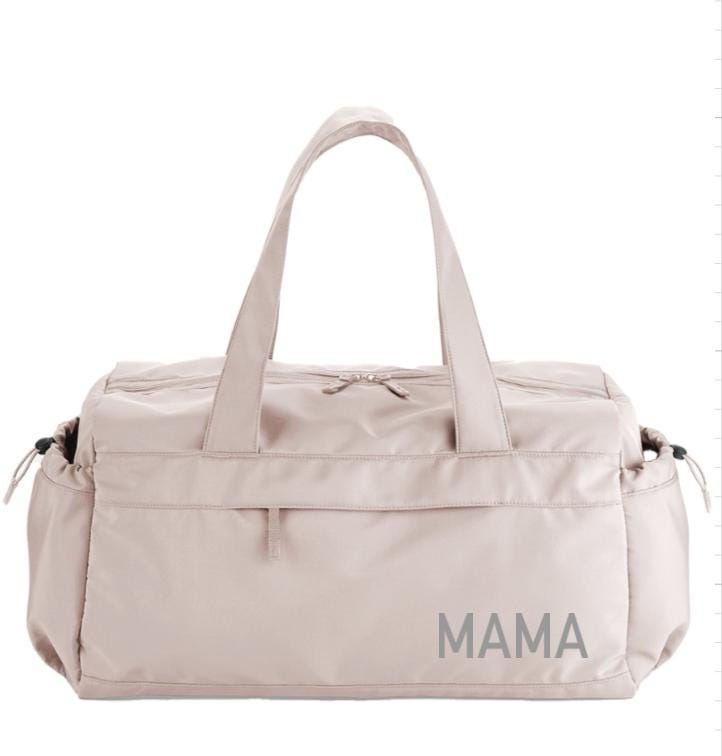Personalised Soft Touch Mama Baby Hospital Bag Holdall Gym Bag Mother’s Day Gift New Baby - Sew Shabby Chic