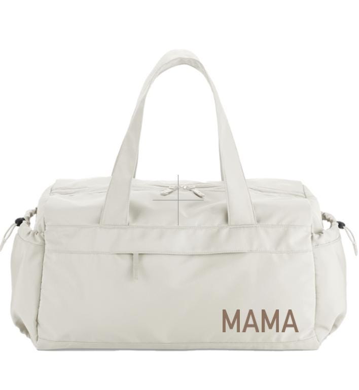 Personalised Soft Touch Mama Baby Hospital Bag Holdall Gym Bag Mother’s Day Gift New Baby - Sew Shabby Chic
