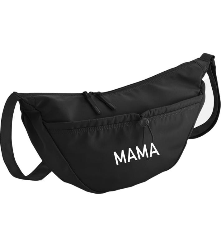 Personalised Soft Touch Across Body Bag Festival Bag Mum Bag - Sew Shabby Chic