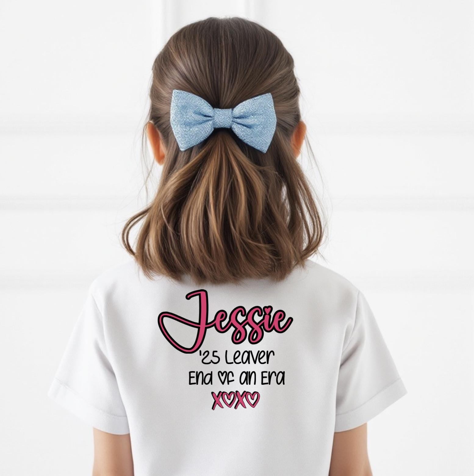 End of an Era XOXO School Leavers Shirts 2025 - Sew Shabby Chic