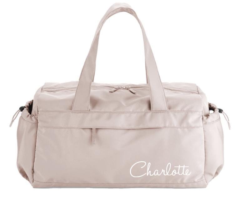 Personalised Soft Touch Weekend Bag Holdall Gym Bag Mother’s Day Gift Fathers Day - Sew Shabby Chic