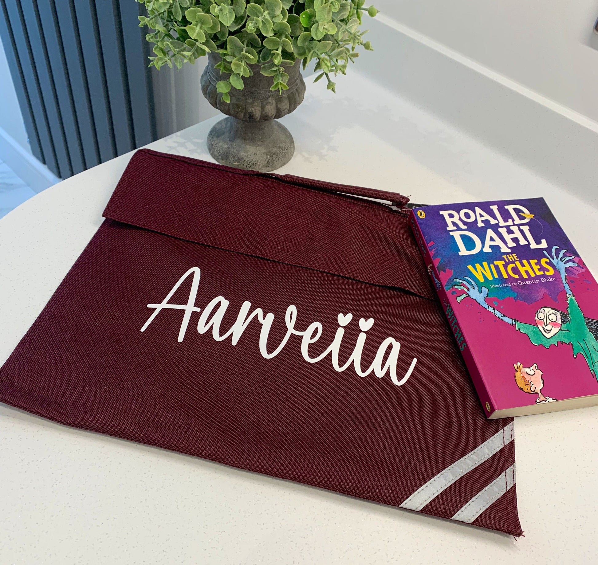 Personalised Juniors Infants Book Bag - Sew Shabby Chic