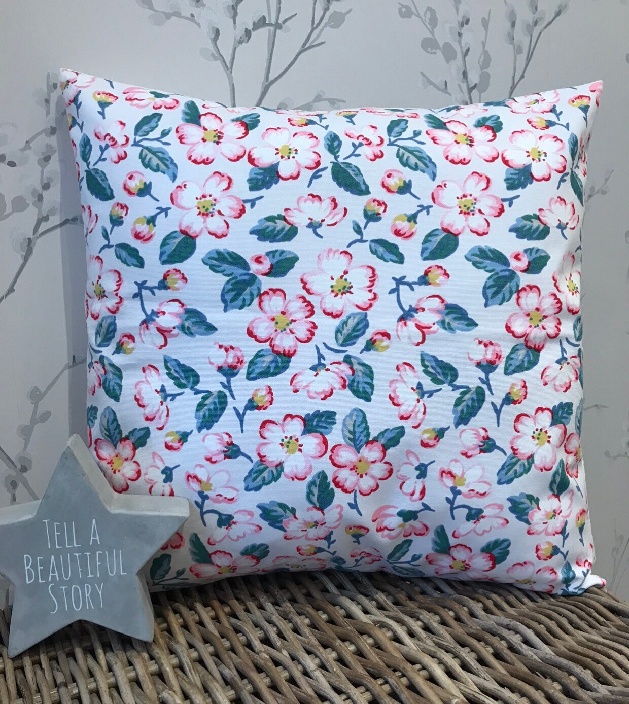 Cath Kidston Handmade Cushion Covers in Blossom Bunch - Sew Shabby Chic