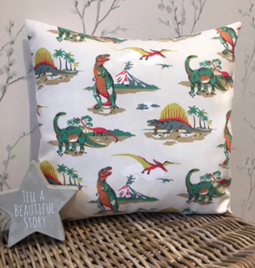 Cath Kidston Handmade Cushion Covers in Dino - Sew Shabby Chic