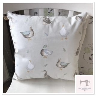 Dunelm Jenny Duck Handmade 16" Cushion Cover - Sew Shabby Chic