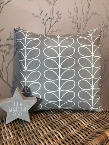 Orla Kiely Handmade Cushion Covers in Linear Stem Prints - Sew Shabby Chic