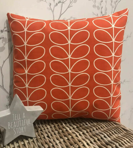 Orla Kiely Handmade Cushion Covers in Linear Stem Prints - Sew Shabby Chic