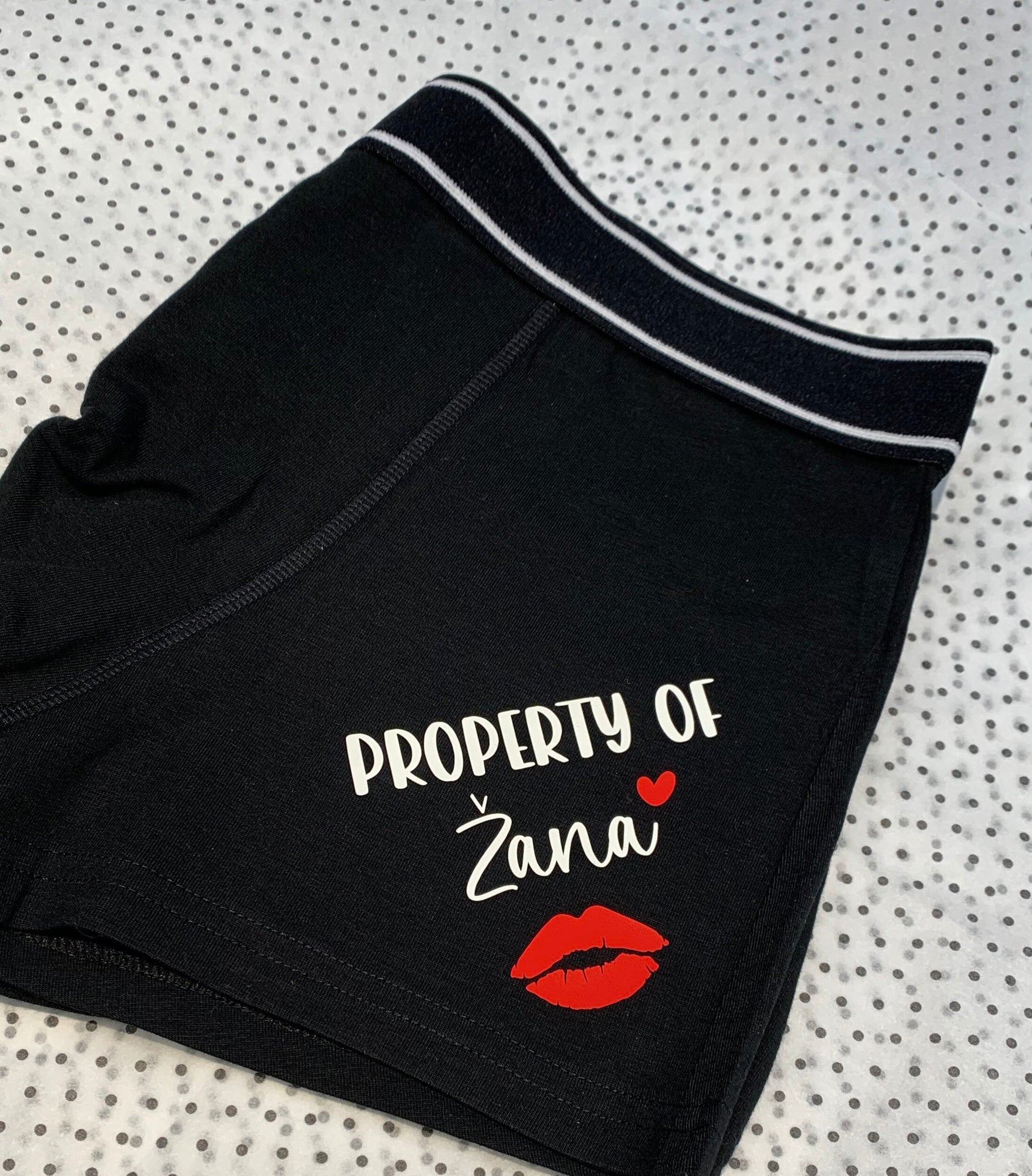 Personalised Valentines Day Boxer Shorts | Socks| Novelty Gift | Gift for Him | Funny Gift - Sew Shabby Chic