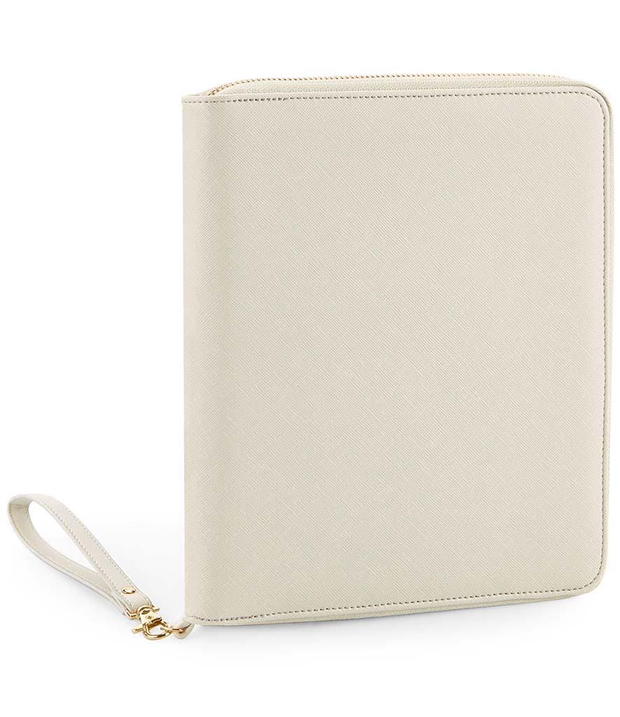 Faux Leather Family Travel Documents Organiser Zip Wallet Pouch Holiday Essentials Personalised - Sew Shabby Chic