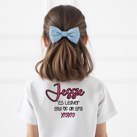 End of an Era XOXO School Leavers Shirts 2025 - Sew Shabby Chic
