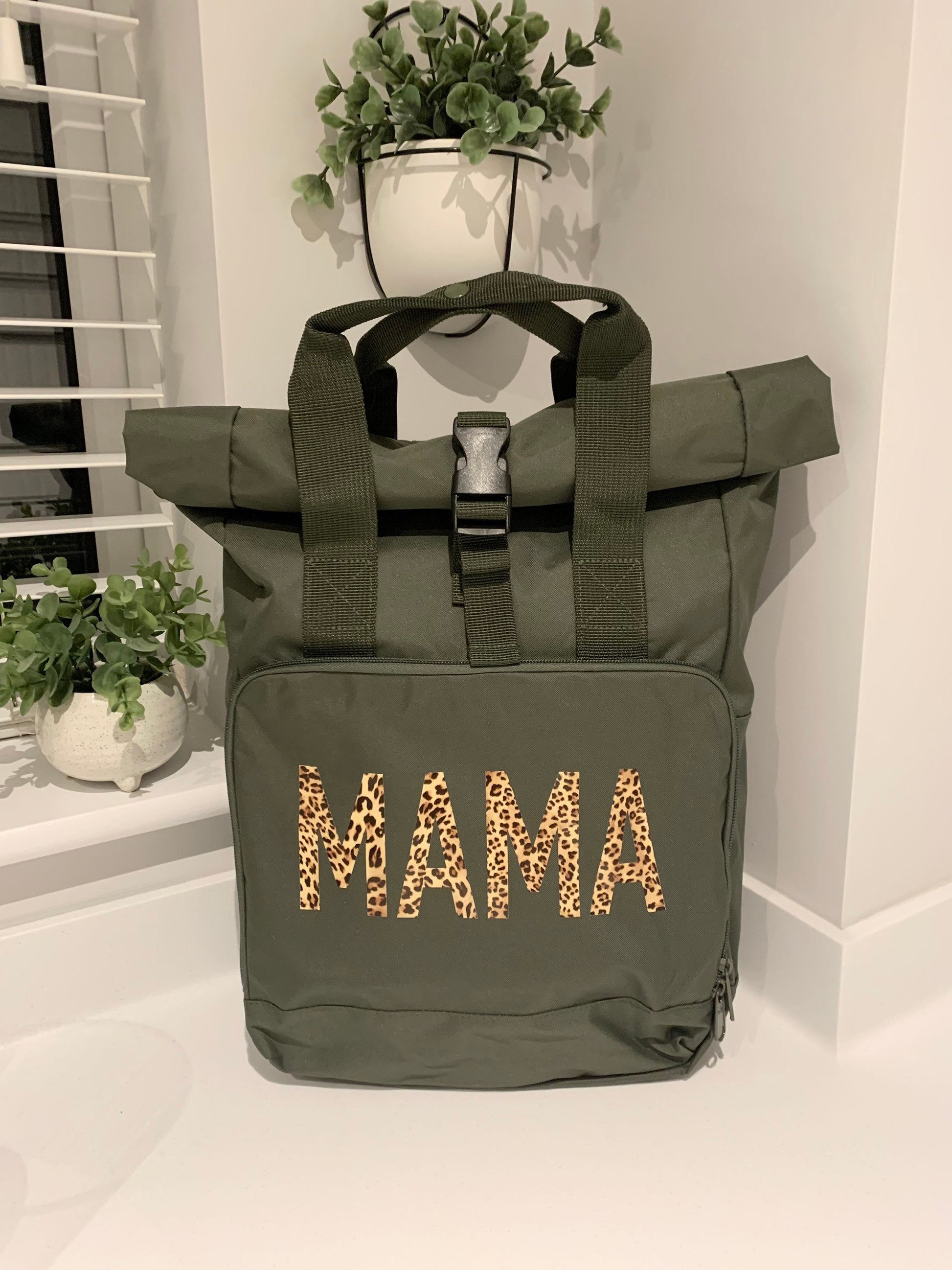 Personalised Mama Bag Backpack Rucksack - Sew Shabby Chic