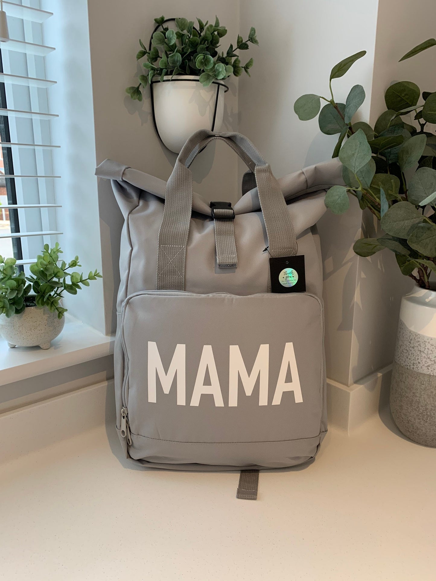 Personalised Mama Bag Backpack Rucksack - Sew Shabby Chic