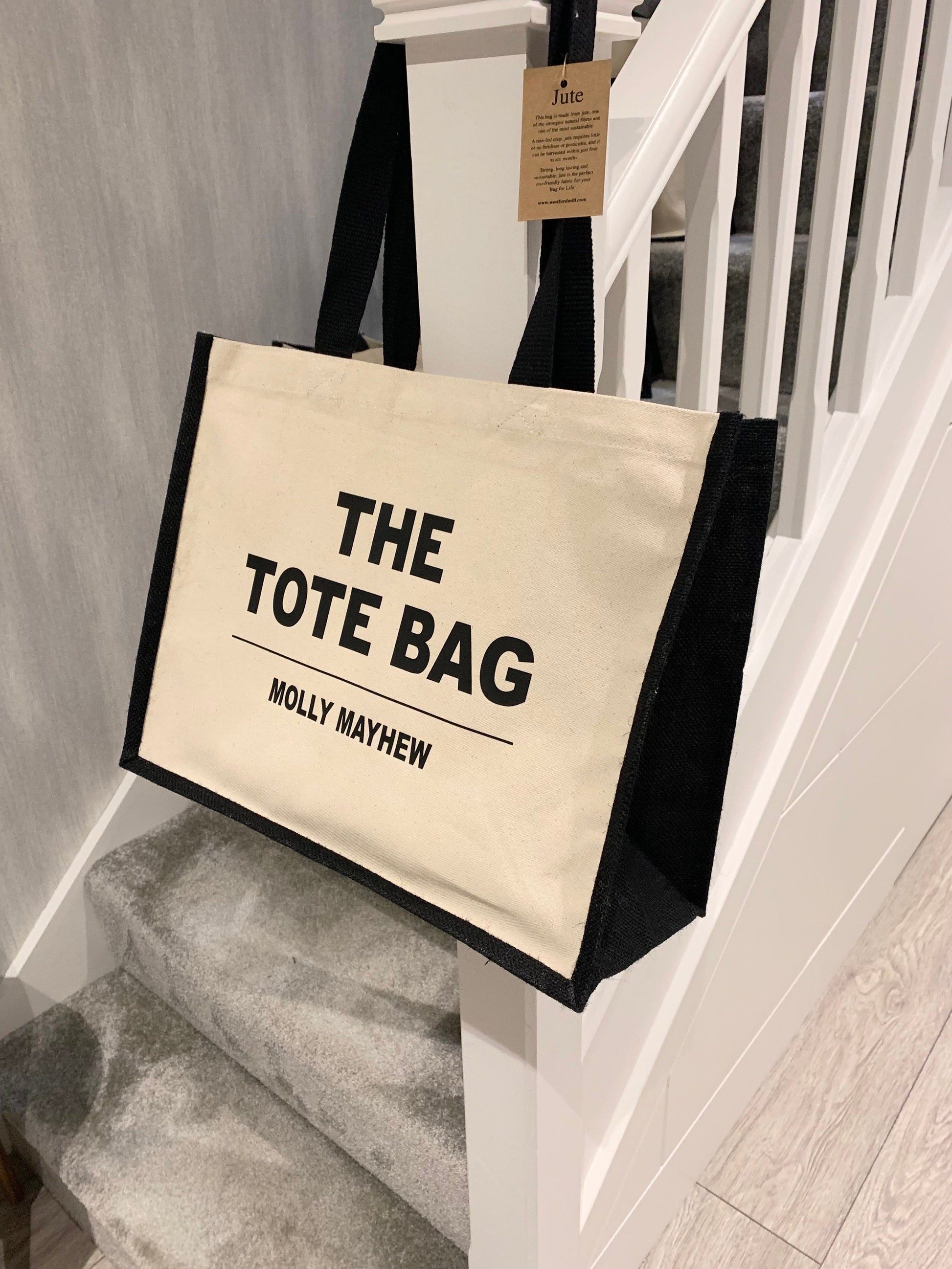 Personalised 'The Tote Bag' Fashion Inspired - Sew Shabby Chic